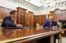 Виталий Хоценко: «Доложил нашему Президенту Владимиру Владимировичу Путину о работе, которую ведем в Омской области по привлечению инвестиций»
